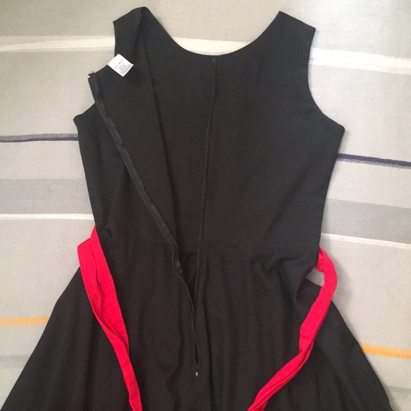 Hemet Rockabilly Pin Up Girl Style Midi Dress - Picture 13 of 15